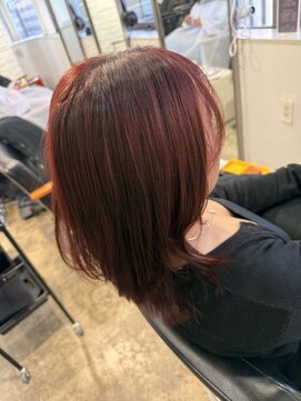 ジュール 新宿三丁目(Joule) 外ハネボブ/セクションカラー/グラデーションカラー／新宿