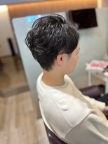 エル バイ ファースト(L by first)&nbsp;【L by first】アップバング×ニュアンスパーマ