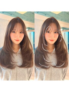 マインバイアフロートギンザ(MYNE by AFLOAT GINZA) レイヤーカット/ハッシュカット/ハイレイヤー/ウルフカット