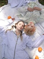 クペウ ローウェン(cope'u ROWEN)&nbsp;渋谷/ウルフカット レイヤー デザインカラー ルーツカラー