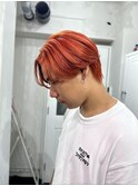 スペインカール/スパイキーショート/ブルーブラック/渋谷