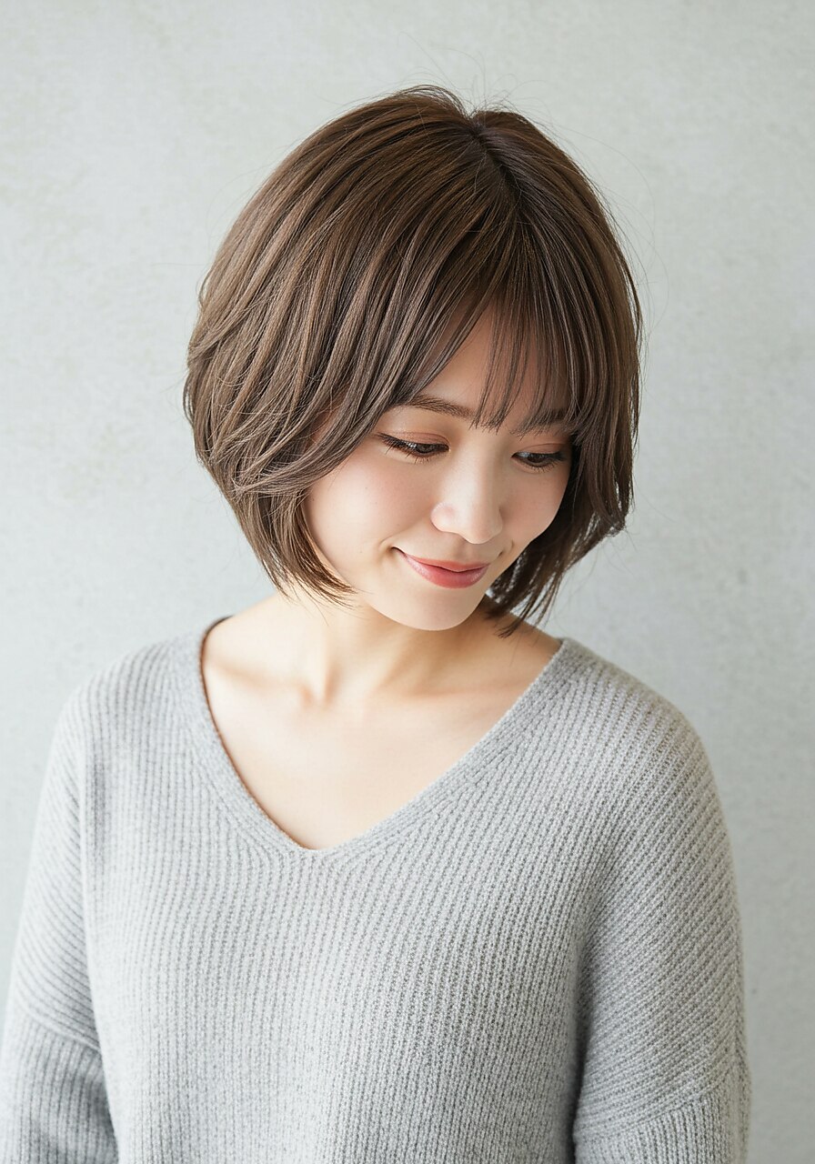 【定番◎初めてならコレ♪】艶カラー＋似合わせカット