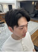 MEN'S HAIR/センターパート/メンズカット/大人メンズ/表参道駅