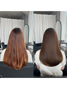 ディーアイク(D Aik) 明るめベージュ&髪質改善水光髪トリートメント