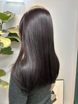 ヌープヘアーアイス(NUUP.hair ici)&nbsp;★ブリーチなし暖色秋カラーボルドーバーガンディチェリーレッド