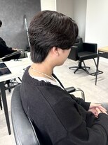 ブースト(BOOST)&nbsp;センターパート×ニュアンスパーマ