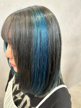 パレット 本厚木店(Palette) ブロックカラー×塩基性カラー