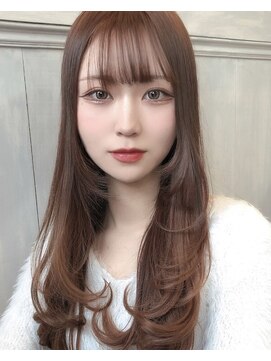 ランソ 成田店(RUNSO) 大人ガーリーなダークアッシュロング