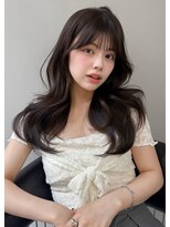 リリー(Lilley)&nbsp;【lilley_はまひ】レイヤーカット/グレージュ/顔まわりカット