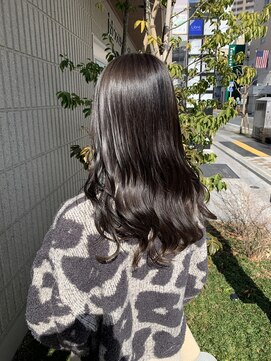 リモ 藤沢(rimo) ブリーチなし グレージュ 藤沢