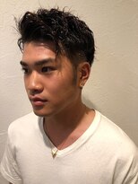 ソレイユ シンサカエ(SOLEIL SHINSAKAE)&nbsp;今どき男子のワイルドアップバング×スパイラルパーマ☆