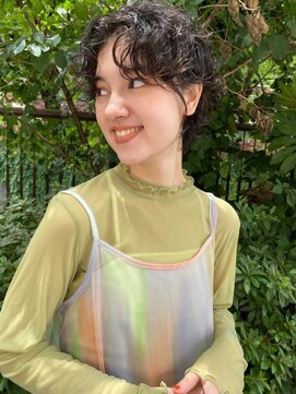 セーヌアワー(CEINE OUR) 三軒茶屋【CEINEOUR】カーリーウルフパーマ×イルミナカラー