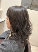 #ミディアムパーマ#ゆるふわパーマ#こなれ感