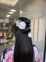 ハレル 戸塚(HAREru.)&nbsp;カチモリヘア/卒業式ヘア/結婚式参列ヘア/推し活ヘア