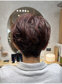 クセ毛ショート