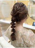 編みおろし*ヘアセット【Zina北千住ミルディス】