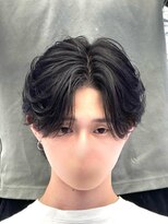 メンズヘアセンス 渋谷(MEN'S HAIR SENSE)&nbsp;ニュアンスパーマ/センターパート/メンズ/眉毛/フェザーパーマ