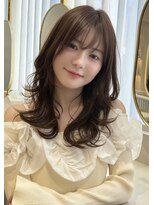 ロンド シャルム 吉祥寺(Lond charme) ダークラベンダー/くびれレイヤー/韓国巻き/顔周りカット/吉祥寺