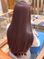 メイクス 町田(MAYKS)&nbsp;ブリーチなしダブルカラー×ワインレッド
