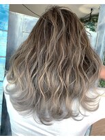 トーク 伊丹本店(TAL'KE)&nbsp;TAL'KE/バレイヤージュ×淡ラベンダーグレージュ_397