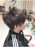脱マッシュ!レイヤースタイル。