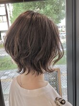 ヘアーラウンジアール(Hair Lounge R) 外ハネボブ【Hair Lounge R】【吉川美南】