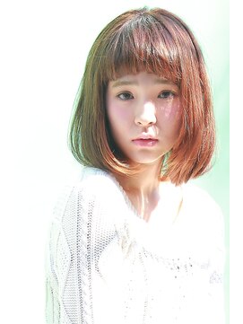 ギンザカミノア 東口店 高崎(GINZA CAMINOIA) ショートバングがかわいい愛されボブ　～CAMINOIA～