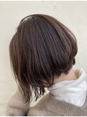 ワンサイドショートボブ♪