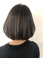 ヘッズ 本八幡店(HEADS)&nbsp;マロンベージュ　ニュアンスマッシュ　チラ見せカラー