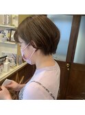 ＊丸みショート シンプルショート 辻幸奈