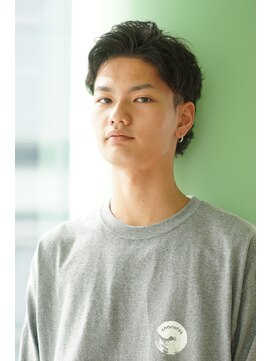 にもう ニュアンスマッシュソフトパーマショートミニウルフ4