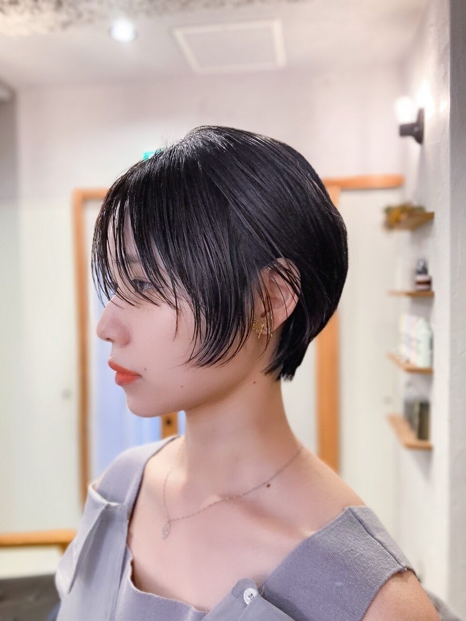 ショート／ベリーショート／グレージュ：L163419201｜メゾン