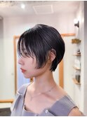 ショート/ベリーショート/グレージュ
