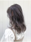 グレージュロング_アッシュブラウンネオウルフ_ba280621