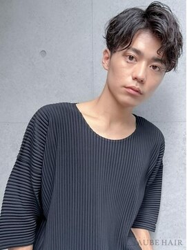 オーブ ヘアー リアム 仙台卸町店(AUBE HAIR liam) 20代・30代_無造作パーマ／アップバング