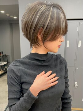 アロ 大阪梅田(alo) 【川原　拓也】デザインハイライトショート《大阪梅田》