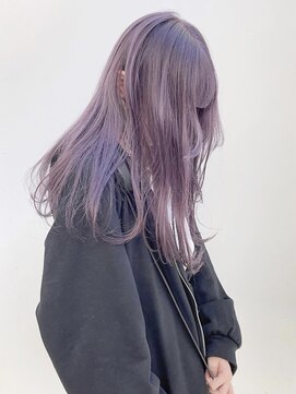 シアー(sheer) 《sheer》#ハイトーンカラー#ペールラベンダー