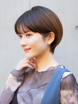 サーカス バイ ビュートリアム 青山(CIRCUS by BEAUTRIUM) ショートボブ20代30代ココアブラウン髪質改善青山表参道