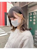 【minim×高橋】イヤリングカラーベージュ