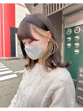 ミニム ヘアー(minim hair) 【minim×高橋】イヤリングカラーベージュ