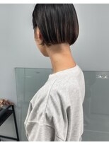 ノード(NODO) ミニマムボブ+ナチュラルハイライト