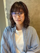 ハマモト&nbsp;パーマスタイル　ミディアム