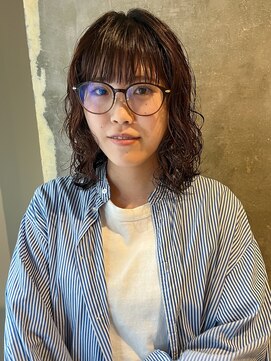 ハマモト パーマスタイル ミディアム