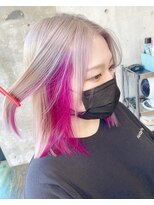 ガルボ ヘアー(garbo hair)&nbsp;ハイトーンインナーカラー高知美容院10代20代