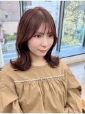 韓国前髪顔周り×美髪レイヤー[横浜/縮毛矯正/前髪縮毛矯正]