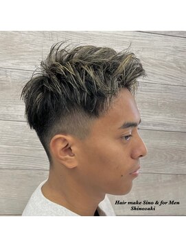 ヘアーメイク シーノ アンド フォーメン(Sino) 抜きっぱなしメッシュキャップ&ジェットモヒカン