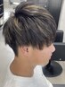 【メンズ】メンズカット+ハイライトカラー+フルカラー
