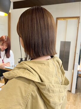 ネオリーブ クーロ(Neolive curro) 小顔タッセルボブ×美髪[ぱつっとボブ/縮毛矯正/横浜韓国]