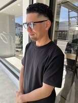 ナンバー(number+)&nbsp;雰囲気漂うスキンフェード極道パーマ