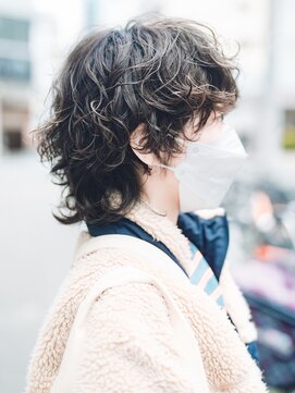 カフ(CAF) CAF河内 マッシュパーマ メンズパーマ 20代30代 大阪 心斎橋